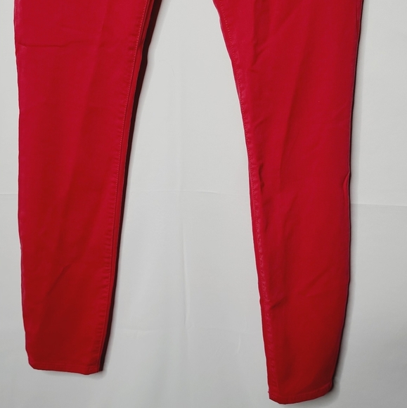 Frame Le High Skinny vintage red 5 pocket jeans pants sz 25 - Picture 5 of 10